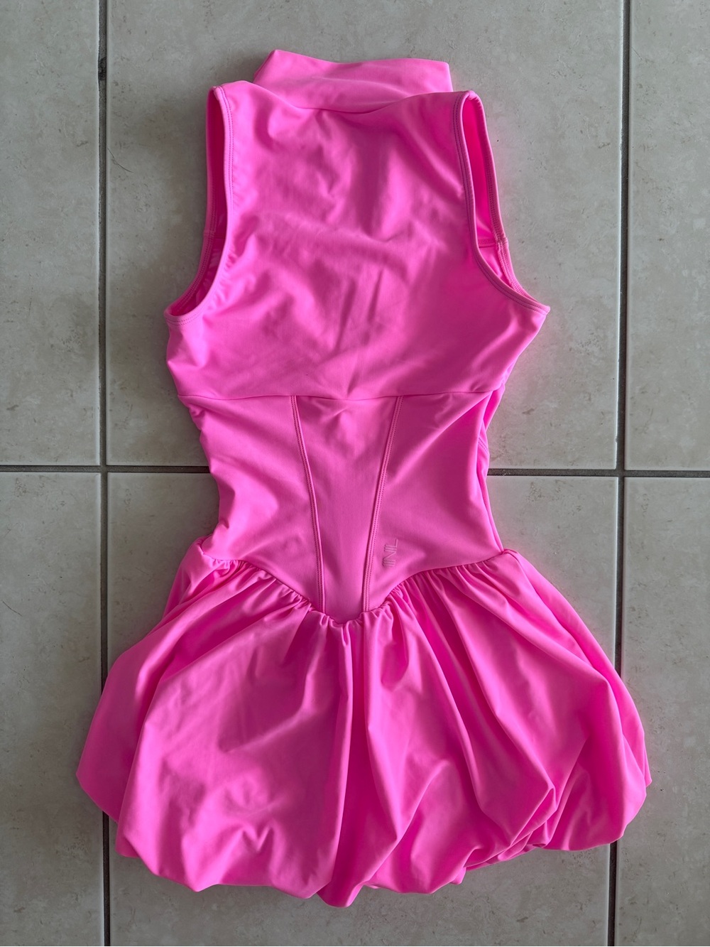 11NIL Rome Bubble Dress - Bubble Pink - Size XS - Picture 5 of 12